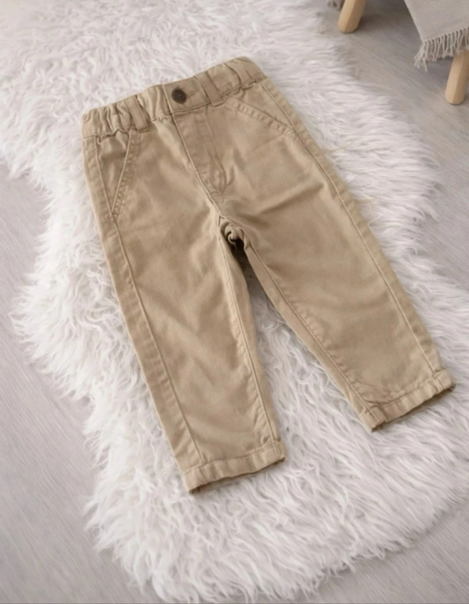 Pantalon bébé Kiabi – 3 mois – Beige – Neuf sans étiquette